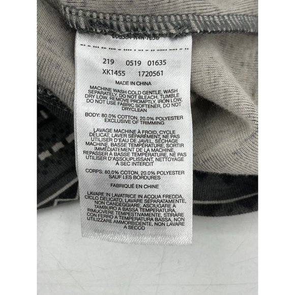 Columbia Sportswear Women's Gray Striped Print High Neck Jacket Sweatshirt Sz M - Picture 9 of 12